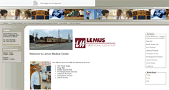 Desktop Screenshot of lemusmd.com